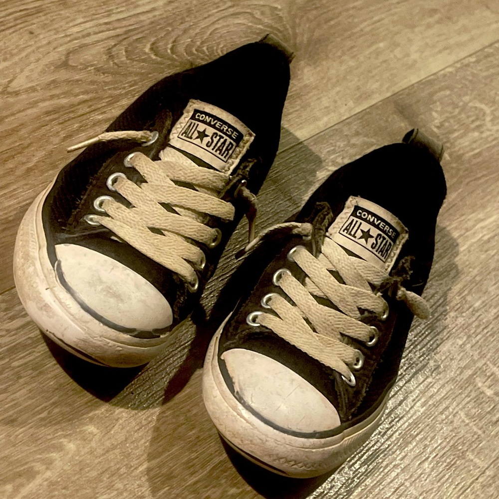 Vintage worn converse gear go play, has some wear
